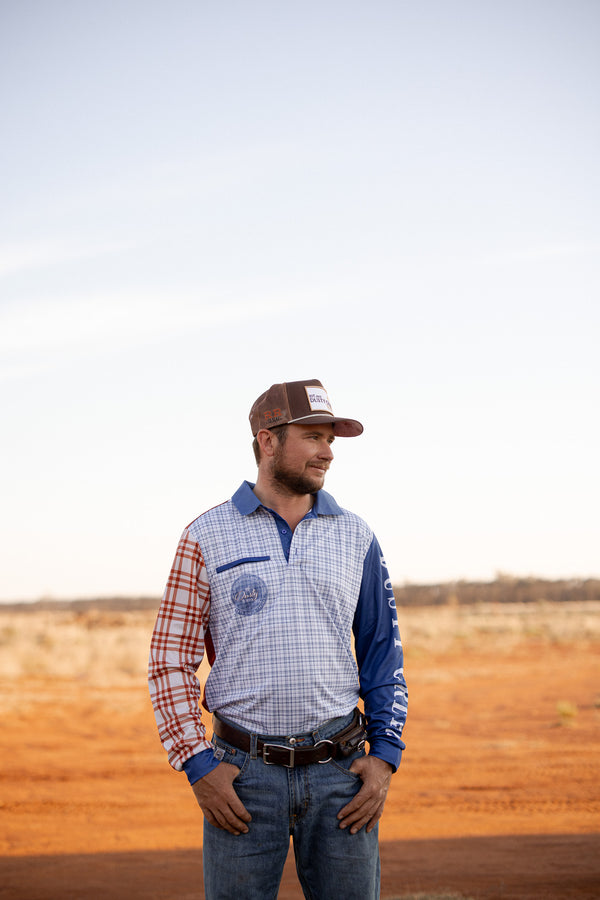 Unisex Fishing Shirt – Cattle Tracks