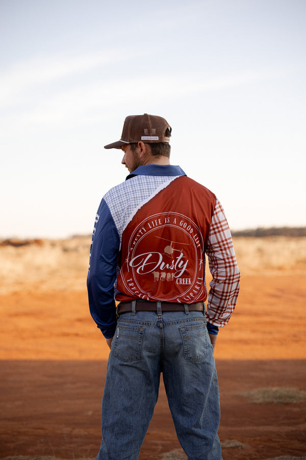 Unisex Fishing Shirt – Cattle Tracks