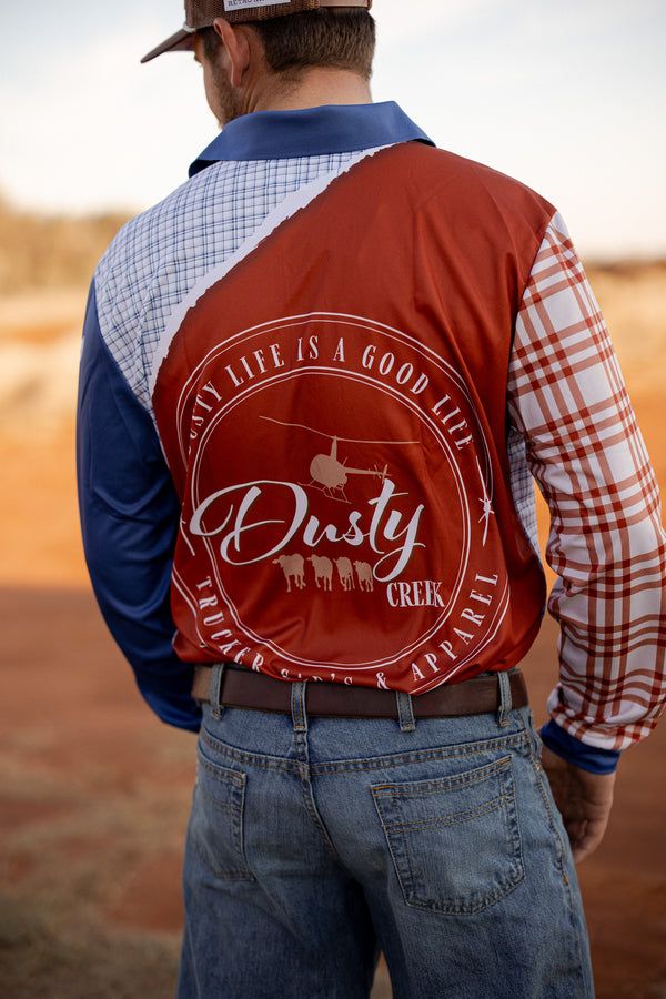 Unisex Fishing Shirt – Cattle Tracks