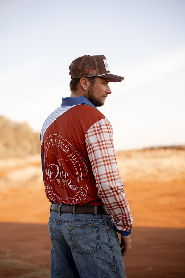 Unisex Fishing Shirt – Cattle Tracks