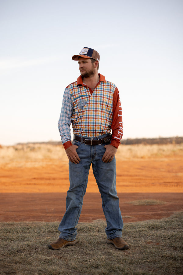 Unisex Fishing Shirt – Sunset Draft