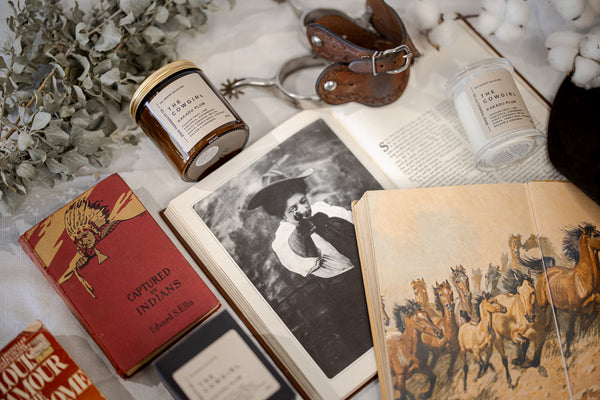 The Cowgirl - Medium Glass Candle