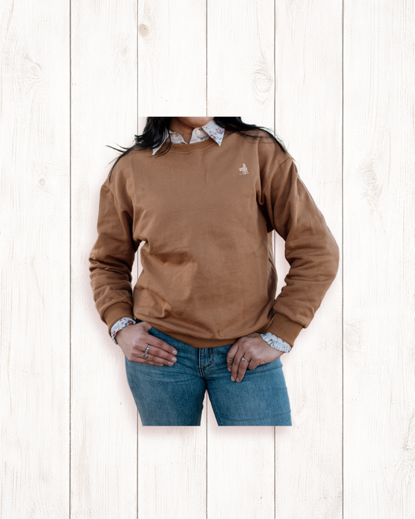 Cotton Pullover - Tan