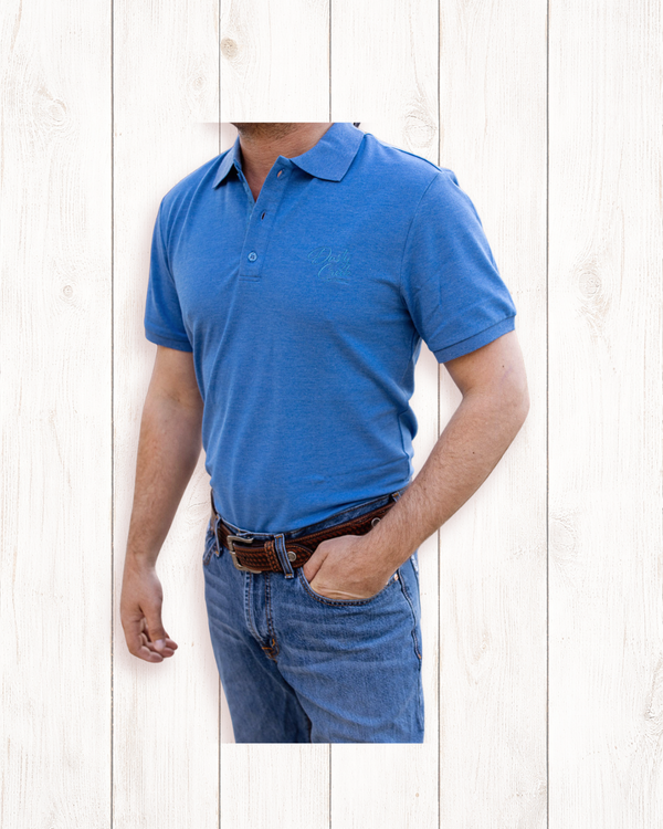 Unisex Polo -  Bright Blue