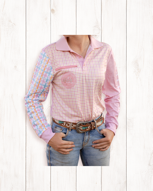 Unisex Fishing Shirt – Pink Plains