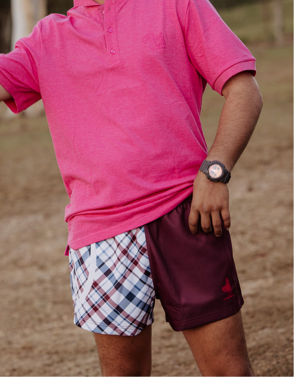 Footy Short Unisex Maroon