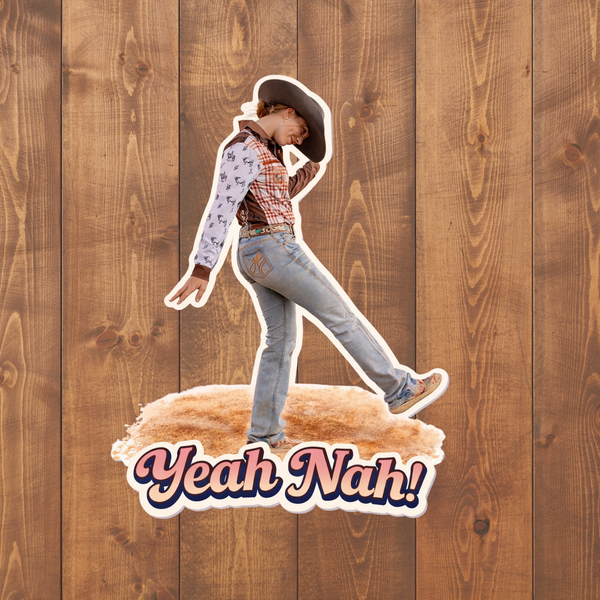 Die Cut Stickers - Yeah Nah