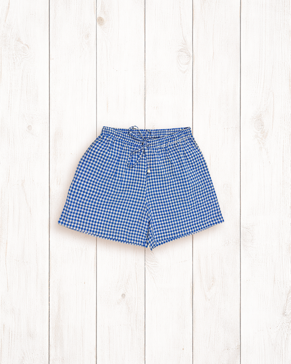 Ladies Cotton Short - Blue