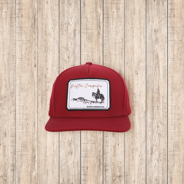 Ranch Cap - Maroon Cowpoke