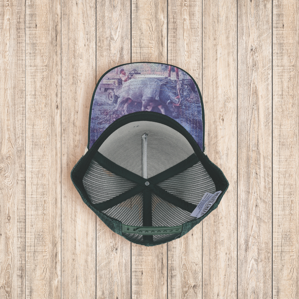 Retro Ringer Cap - Muster on the Mary