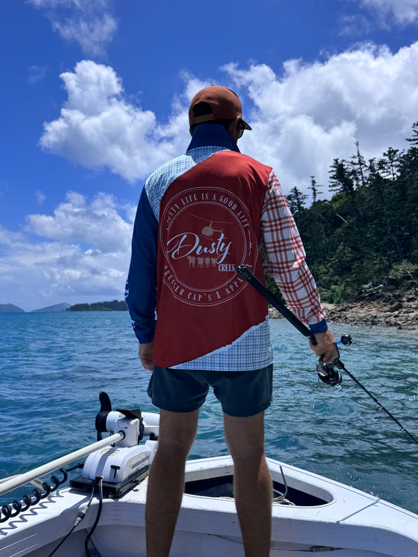 Unisex Fishing Shirt – Cattle Tracks