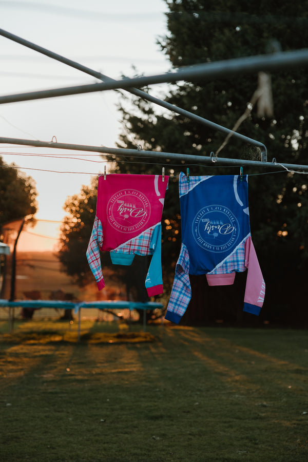 Girls Fishing Shirt - Pink Collar