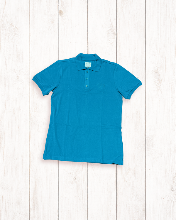 Unisex Cotton Polo Shirt -  Teal