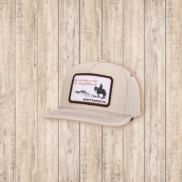 Ranch Cap - Cowboy on a white horse