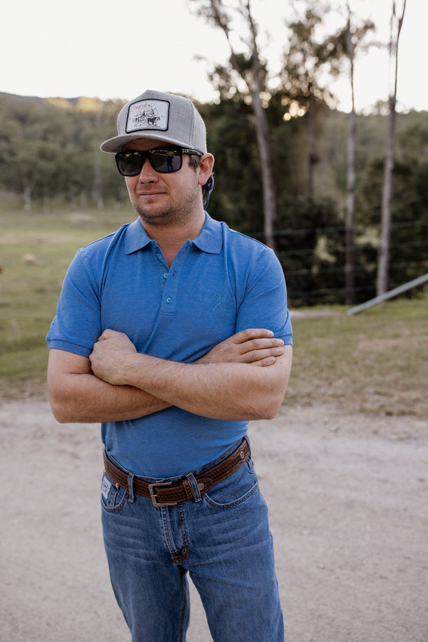 Unisex Polo -  Bright Blue