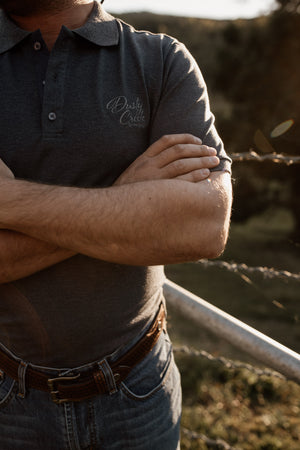 Unisex Polos - Stretchy quality cotton collared polos, short sleeve, ribbed collar, simple design, blue, pink, white, navy, chocolate