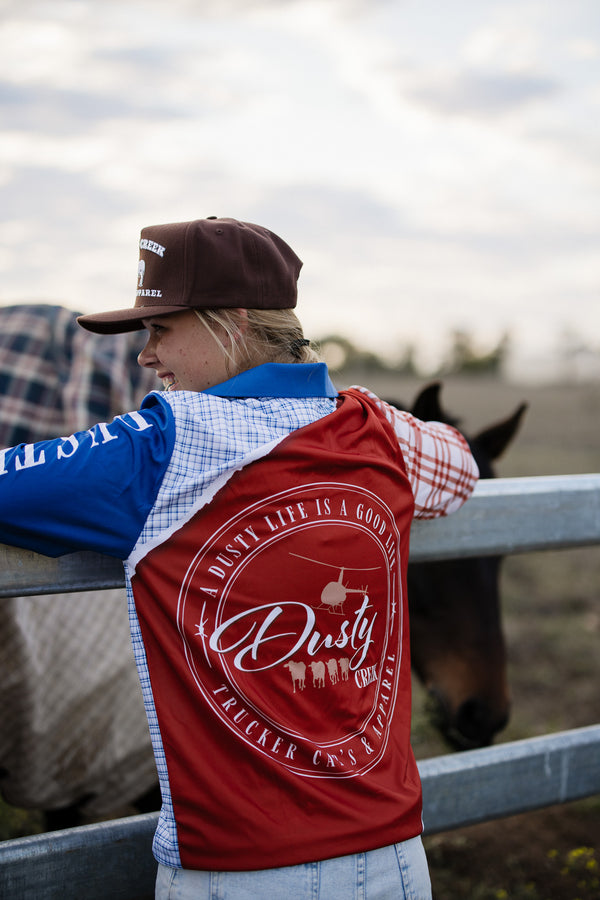 Unisex Fishing Shirt – Cattle Tracks