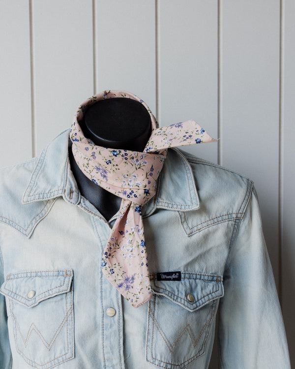 Neck Tie Pink Floral