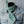 Neck Tie Green Rosette