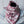 Laced Trim Scarf Crimson Cream