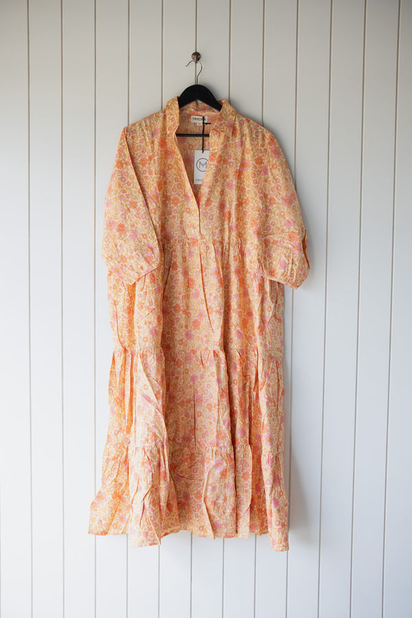 Mmoka Sun Floral Collared Dress