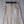 Cream Denim Split Front Skirt