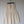 Cream Denim Split Front Skirt