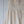 Cream Denim Split Front Skirt