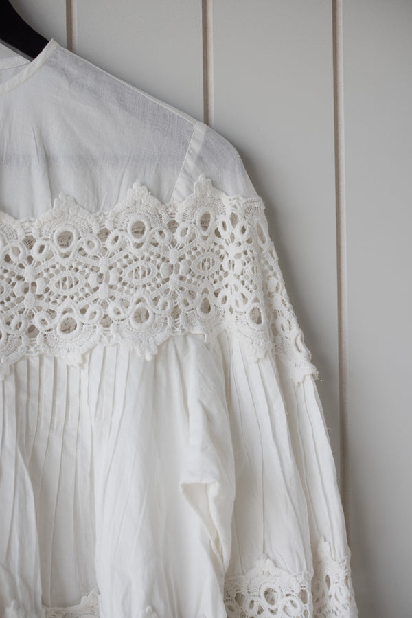 Ella White Blouse