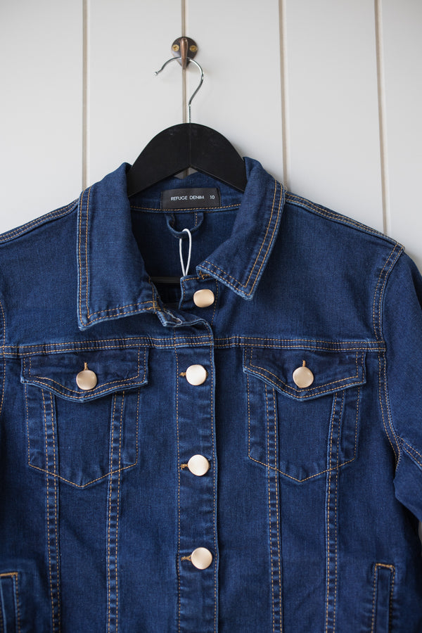 Denim Jacket - Dark Wash