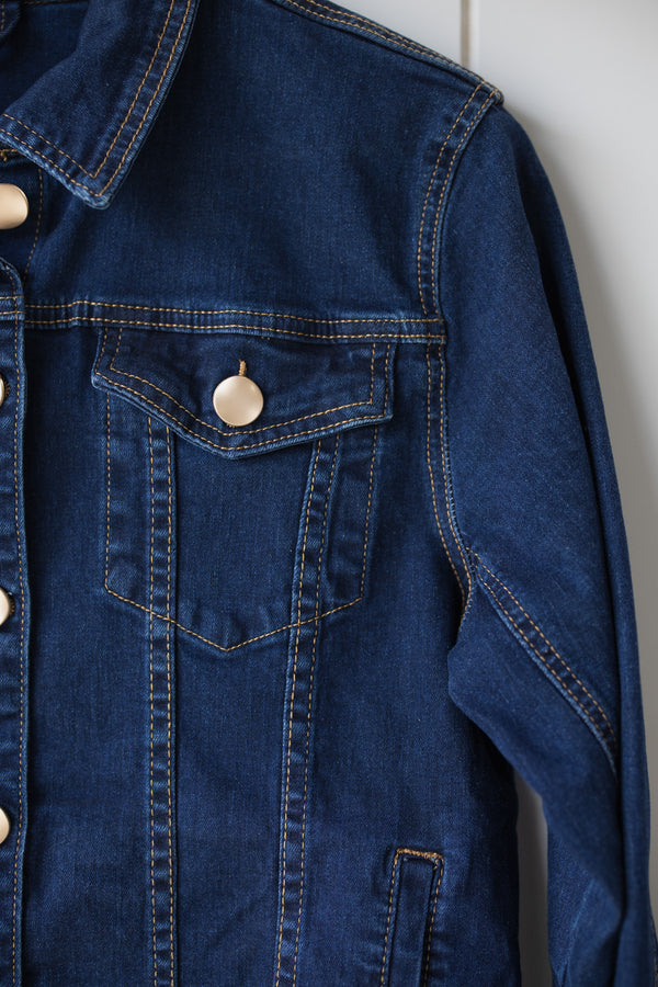 Denim Jacket - Dark Wash
